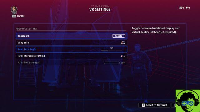 Star Wars Squadrons VR - How to activate and known issues