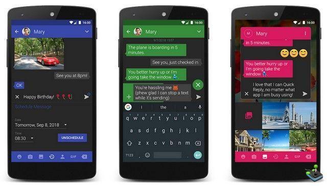 10 melhores aplicativos de mensagens e mensagens de texto no Android