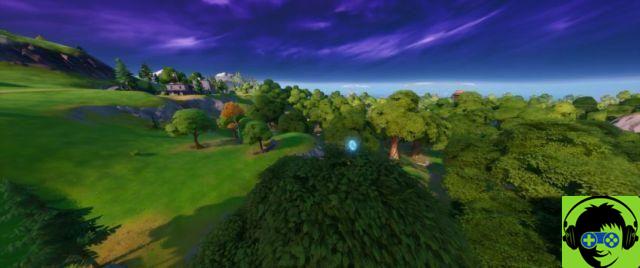 Onde coletar anéis flutuantes em Weeping Woods em Fortnite Capítulo 2 Temporada 3