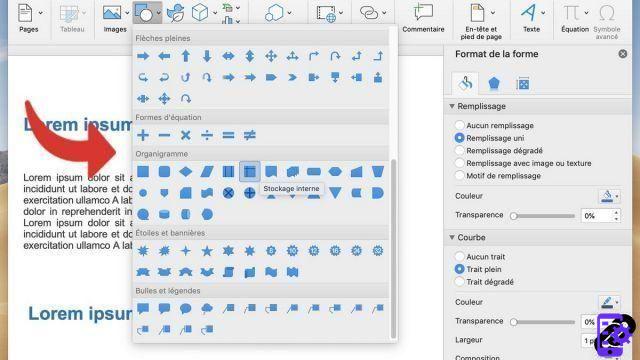 ¿Cómo insertar una forma geométrica en Word?