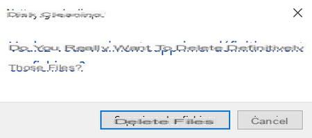 Remove update files from Windows Update