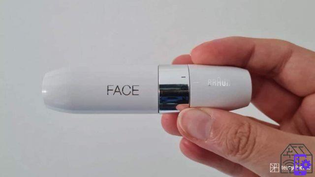 The review of Braun Face FS1000 Mini, the facial hair remover dedicated to women