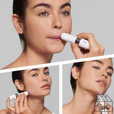 The review of Braun Face FS1000 Mini, the facial hair remover dedicated to women