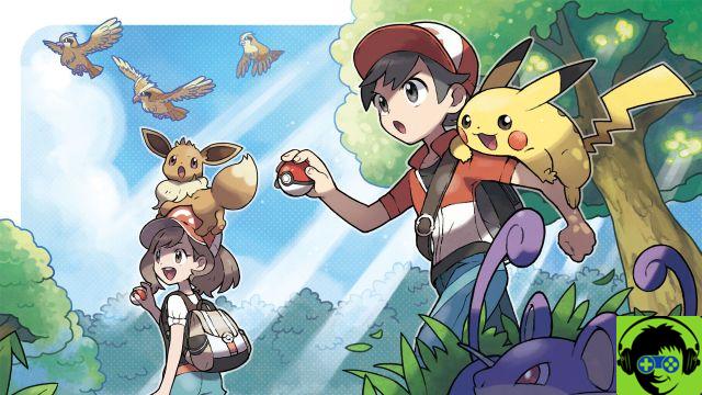 Pokemon Let's Go: Localización Bulbasaur, Squirtle y Charmander