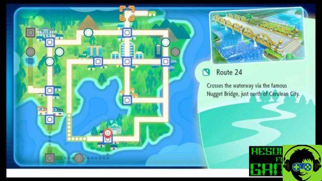 Pokemon Let's Go: Bulbasaur, Squirtle and Charmander Locations