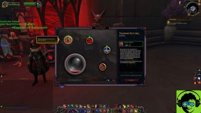 World of Warcraft Shadowlands: Cómo desbloquear las actualizaciones de Covenant Shrine