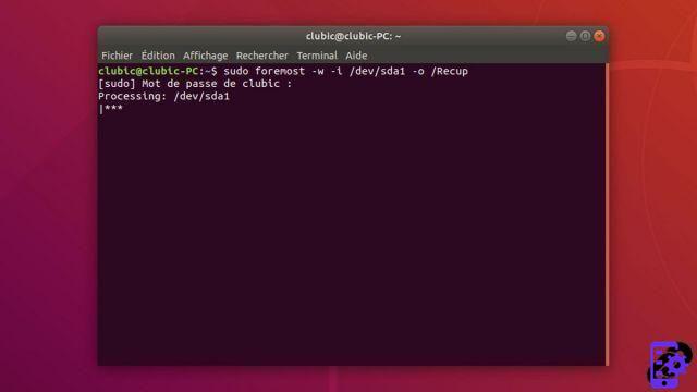 Como recuperar um arquivo excluído no Ubuntu?