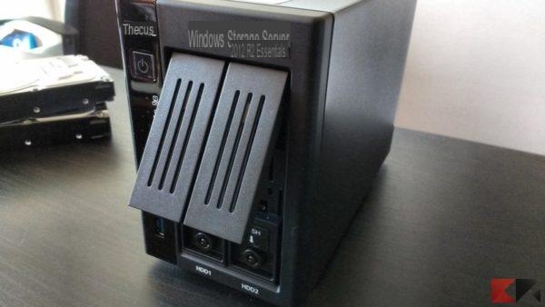 Revisión de Thecus W2810PRO: el servidor NAS de Windows sensato