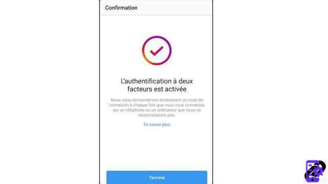 How to enable two-factor login on Instagram?