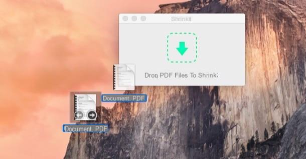 Como compactar um PDF