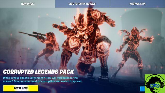 Fortnite: ¿Vale la pena el paquete Corrupted Legends?