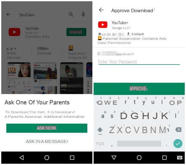 Comment installer YouTube avec Family Link