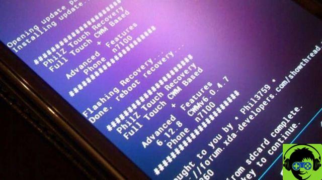 How to restore a copy of the Android operating system with Recovery Philz Touch