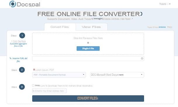 Come convertire PDF in Word