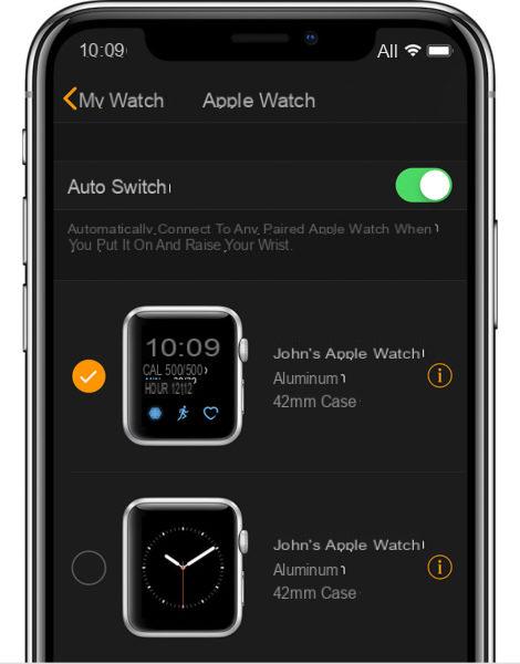 Comment dissocier iPhone et Apple Watch