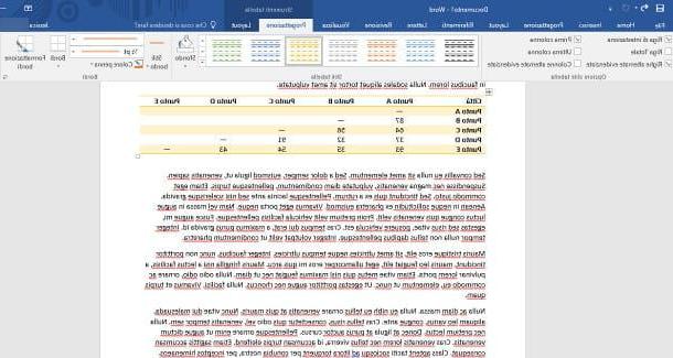 How to make a table in Word