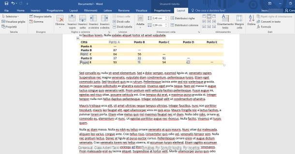 How to make a table in Word