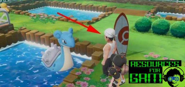 Pokemon Let's Go: Make a Fast Travel and Ride a Pokemon