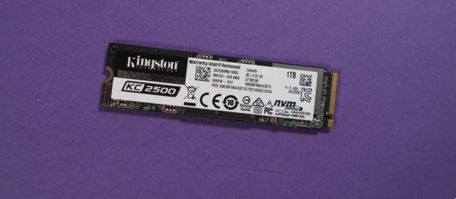 Kingston KC2500 1 To • Résolution et test SSD M.2 Nvme