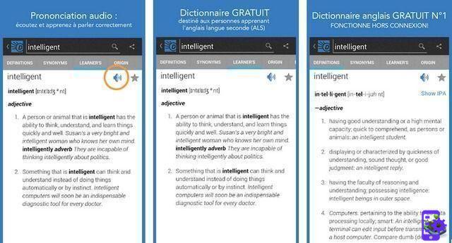 Las mejores aplicaciones de diccionario de inglés para Android