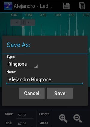 Crie toques personalizados para Android