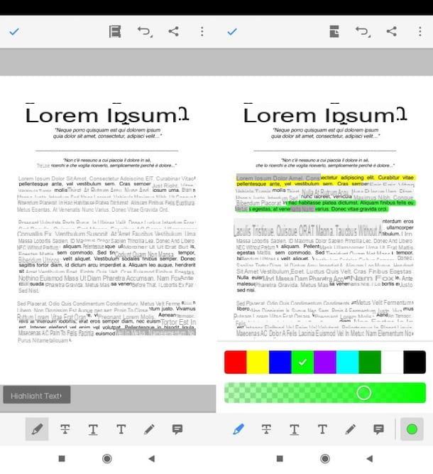 App per evidenziare PDF