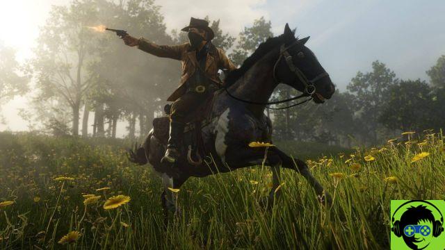 Red Dead Online - Cómo agacharse a caballo