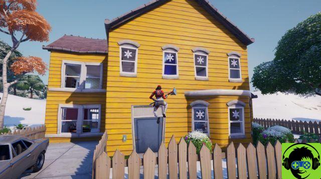 Dove distruggere le decorazioni dei fiocchi di neve in Fortnite