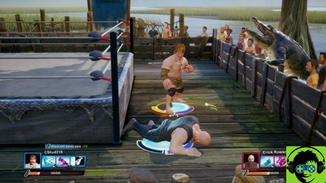How to feed your opponent with a crocodile in WWE 2K Battlegrounds