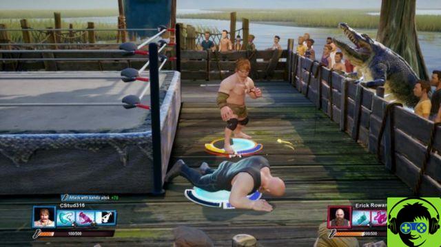 Como alimentar seu oponente com um crocodilo no WWE 2K Battlegrounds