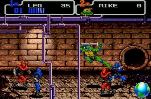 Teenage Mutant Ninja Turtles IV: Turtles In Time - SNES cheats and codes