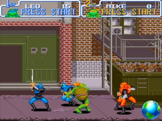 Teenage Mutant Ninja Turtles IV: Turtles In Time - SNES cheats e códigos