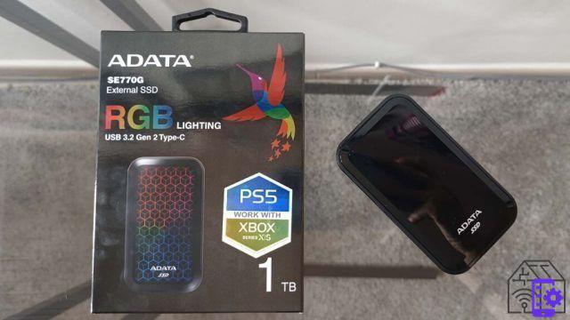 Test ADATA SE770G : un SSD externe tout en couleur