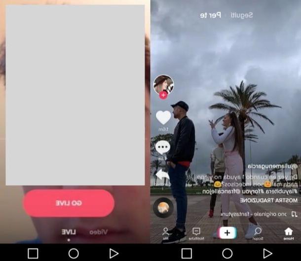 Come fare live su TikTok