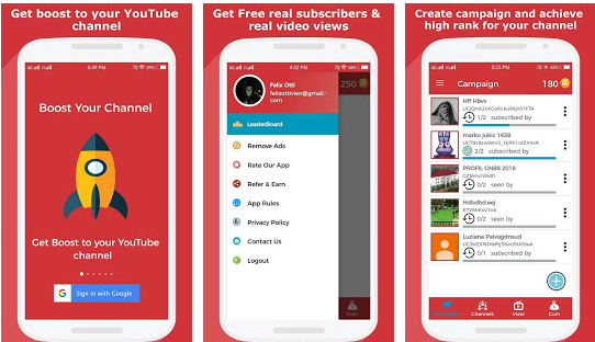 The best apps to have more visits on youtube
