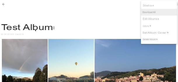 Cómo descargar fotos de Google Photos