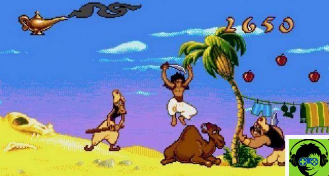 Astuces Aladdin Mega Drive