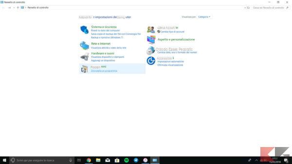 Cómo desinstalar programas en Windows 10