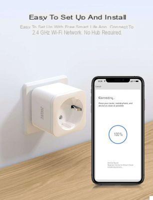 Smart sockets for Alexa and Google Home, 4 pieces on offer with a COUPON