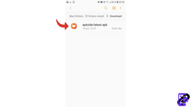 How to install an APK file on my Android smartphone?