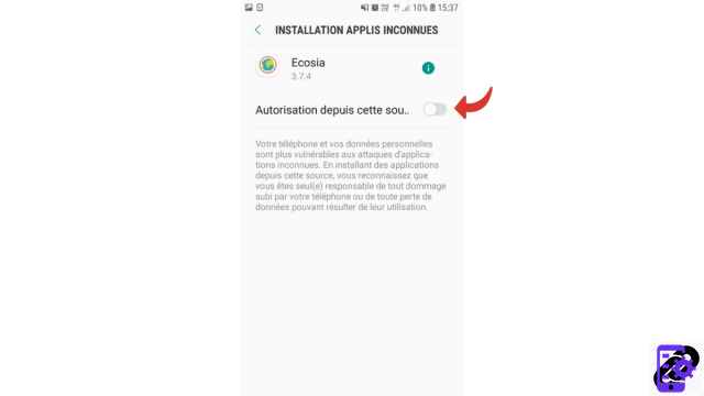 How to install an APK file on my Android smartphone?