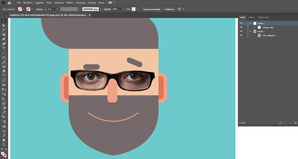 How to crop an image in Illustrator