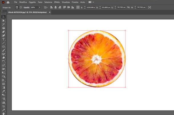 How to crop an image in Illustrator