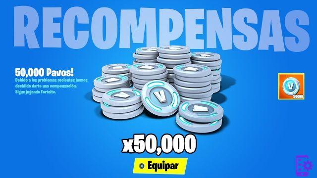 Dindes gratuites de Fortnite