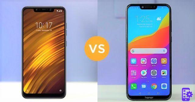 Xiaomi Pocophone F1 vs Honor Play: características comparadas