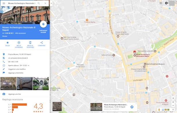 Google Maps coordinate