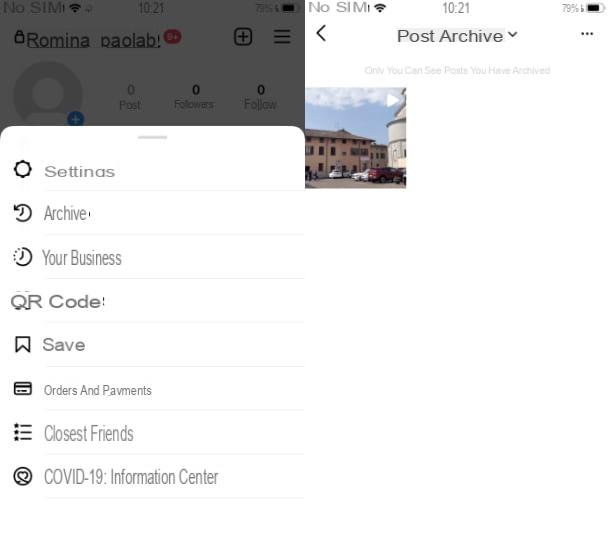 Comment récupérer des photos Instagram archivées