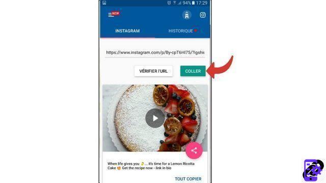 Como enviar um vídeo para o Instagram?