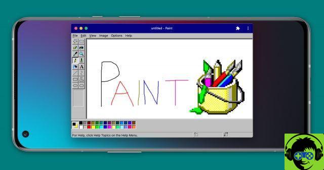 This is how you can use the classic Microsoft Windows paint on your mobile