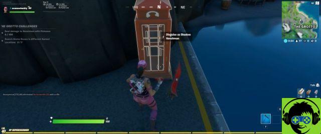 Come sfuggire a un caveau usando un passaggio segreto in Fortnite Capitolo 2 Stagione 2